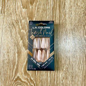 LA Colors Lavish Artificial Nail Luxe Long Coffin